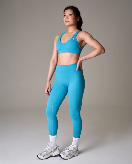 Open back seamless top (CO-ORD SET)