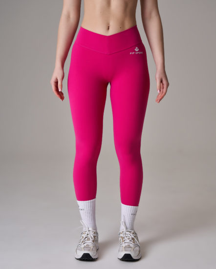 V-waist scrunch leggings
