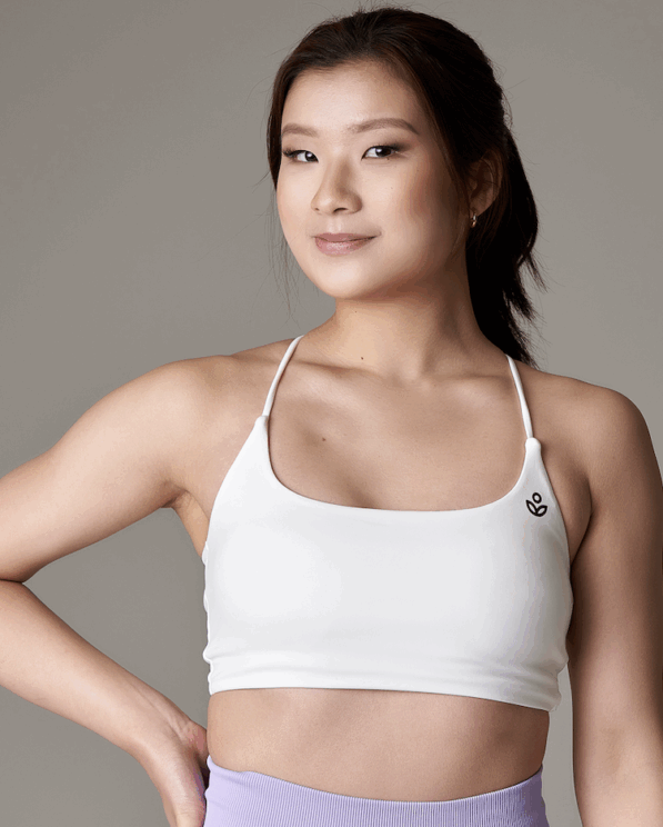 Active X Cross Bra – White